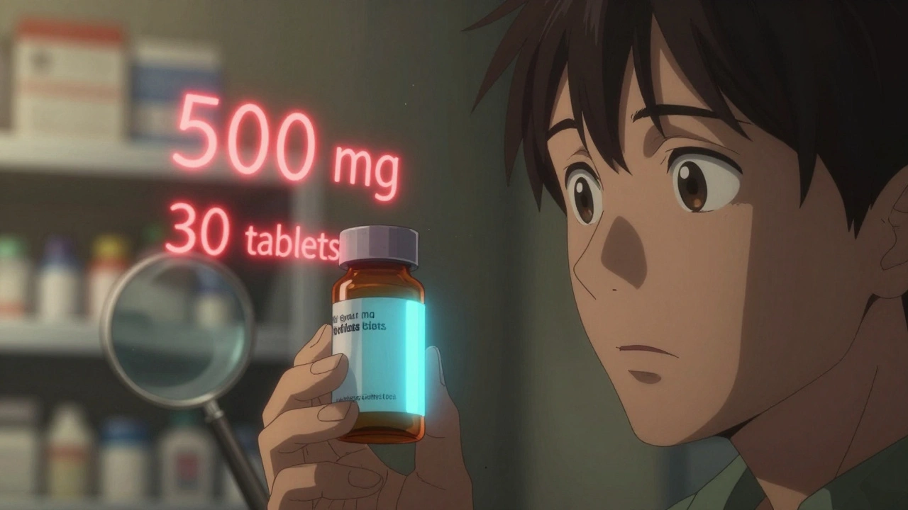 How to Check Medication Strength and Quantity on Prescription Labels