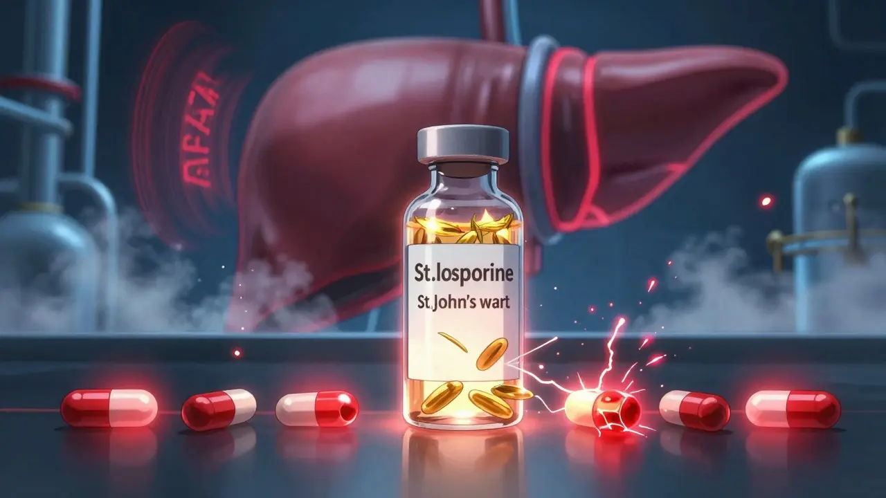 St. John’s Wort and Prescription Drugs: What You Need to Know About Dangerous Interactions