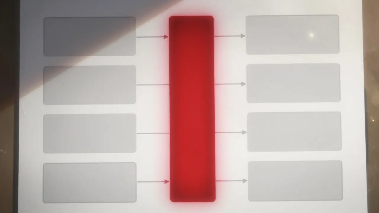 Close-up of a medication label panel with one section highlighted in red.