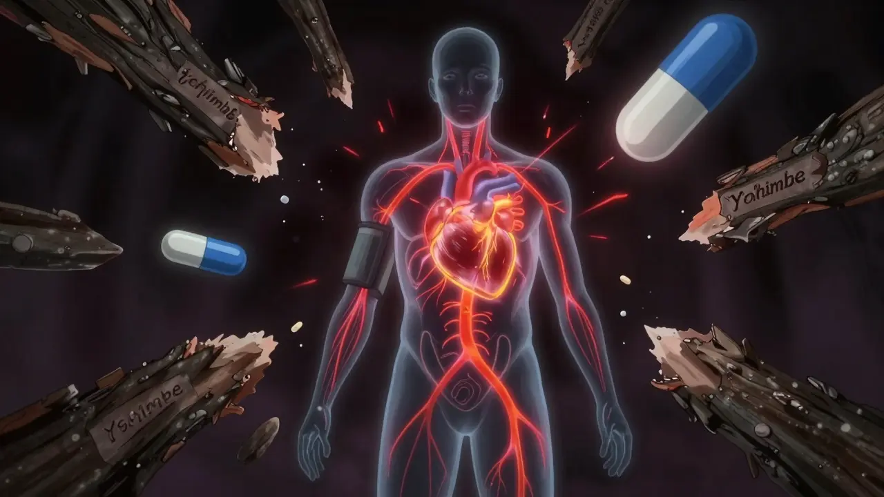 Yohimbe and Blood Pressure Medications: Hypertension and Heart Risks