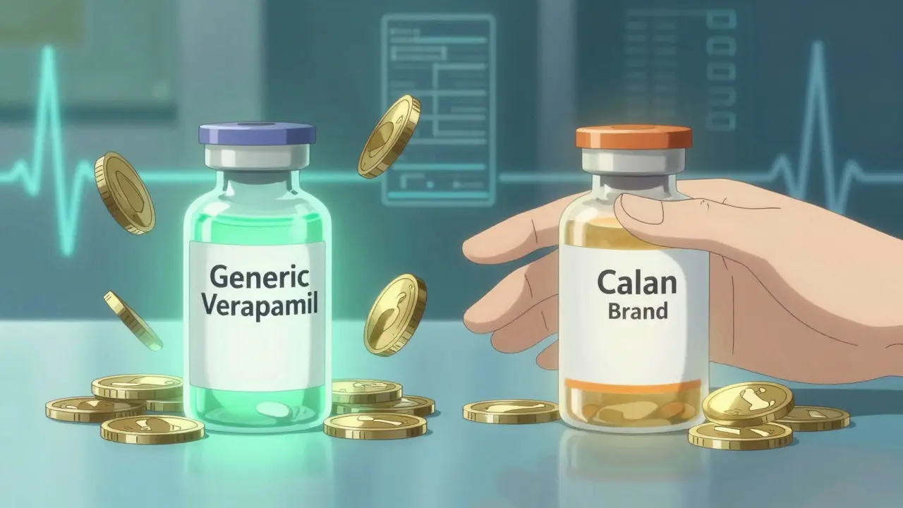 Comparison of generic vs brand name pill costs